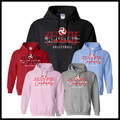 Harmony Grove Volleyball Cotton Blend Hoodie Sweatshirt