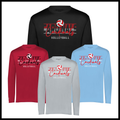 Harmony Grove Volleyball Long Sleeve 100% Poly Wicking T-Shirt