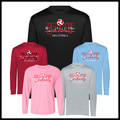 Harmony Grove Volleyball Long Sleeve 100% Poly Wicking T-Shirt