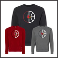 Harmony Grove Basketball Circle Logo *POCKET* Crewneck Sweatshirt