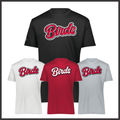 Harmony Grove Birds Short Sleeve 100% Poly Wicking T-Shirt