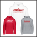 Harmony Grove Cardinals Basketball 100% Poly Wicking Hoodie Sweatshirt