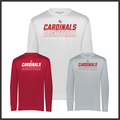 Harmony Grove Cardinals Basketball Long Sleeve 100% Poly Wicking T-Shirt