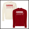 Harmony Grove Cardinal Hoops *Pocket* Crewneck Sweatshirt