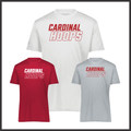 Harmony Grove Cardinal Hoops Short Sleeve 100% Poly Wicking T-Shirt