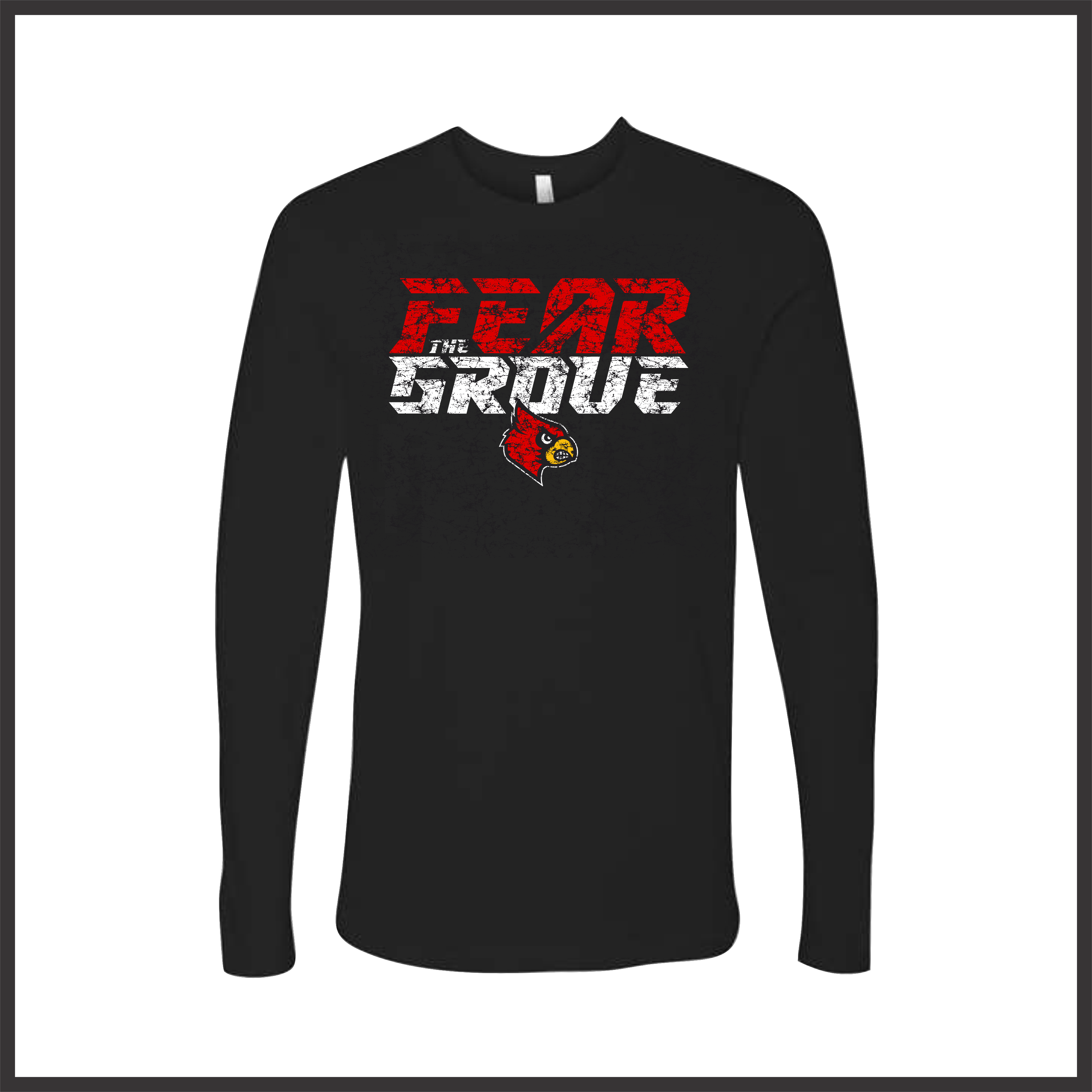 Harmony Grove Fear The Grove Long Sleeve Ringspun Cotton T-Shirt