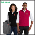 Harmony Grove Embroidered Microfleece Vest