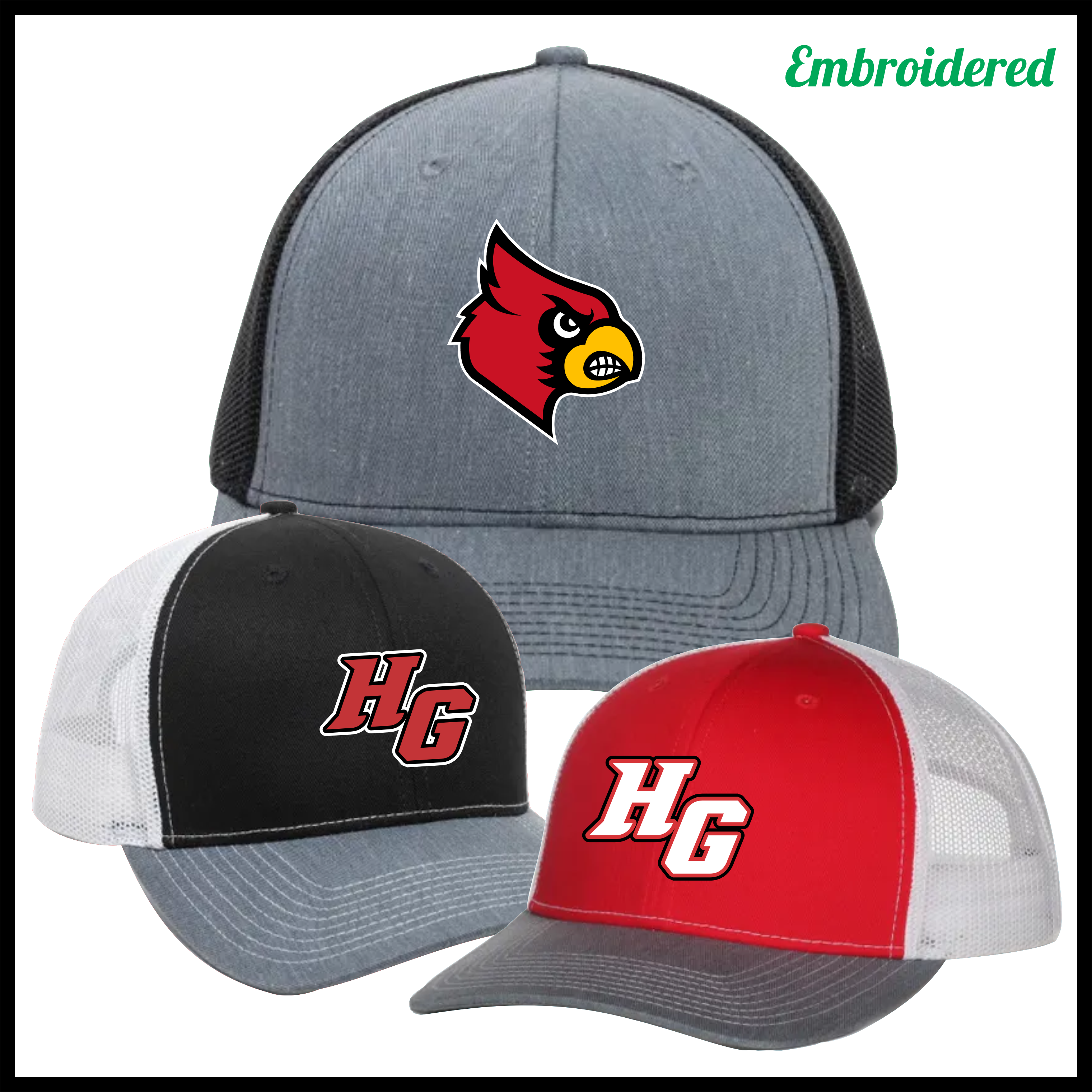 Harmony Grove Solid Snapback Trucker Hat