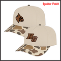 HGFCB26 Camo Leather Patch Hat