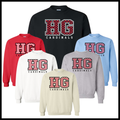HGFCB26 Checkered HG Cotton Blend Crewneck Sweatshirt