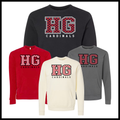 HGFCB26 Checkered HG *POCKET* Crewneck Sweatshirt