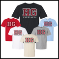 HGFCB26 Checkered HG Short Sleeve Ringspun Cotton T-Shirt