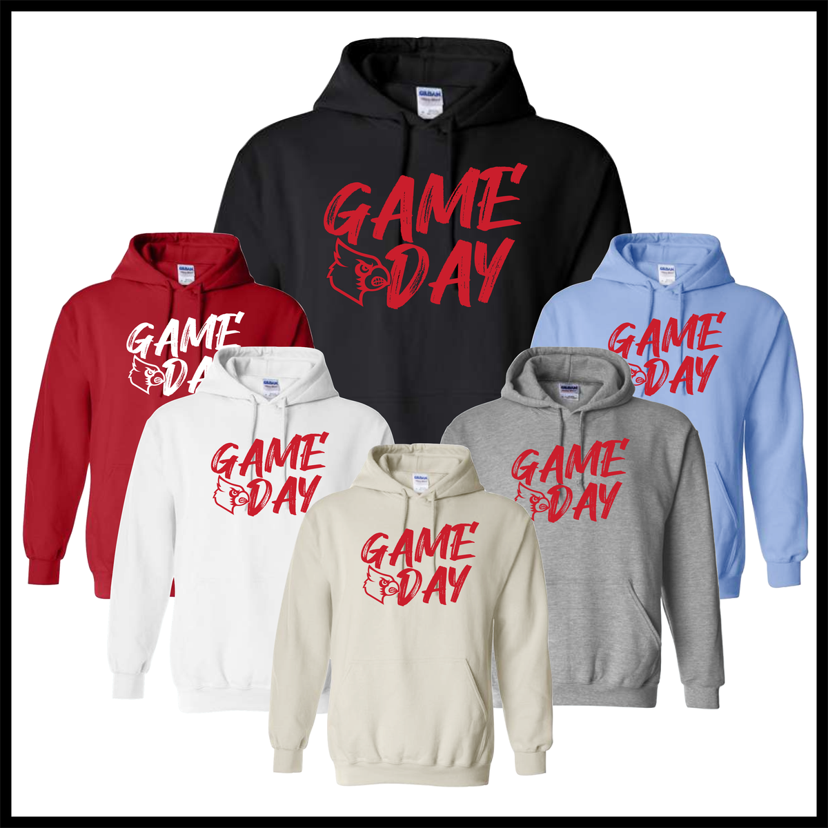HGFCB26 Game Day Cotton Blend Hoodie Sweatshirt