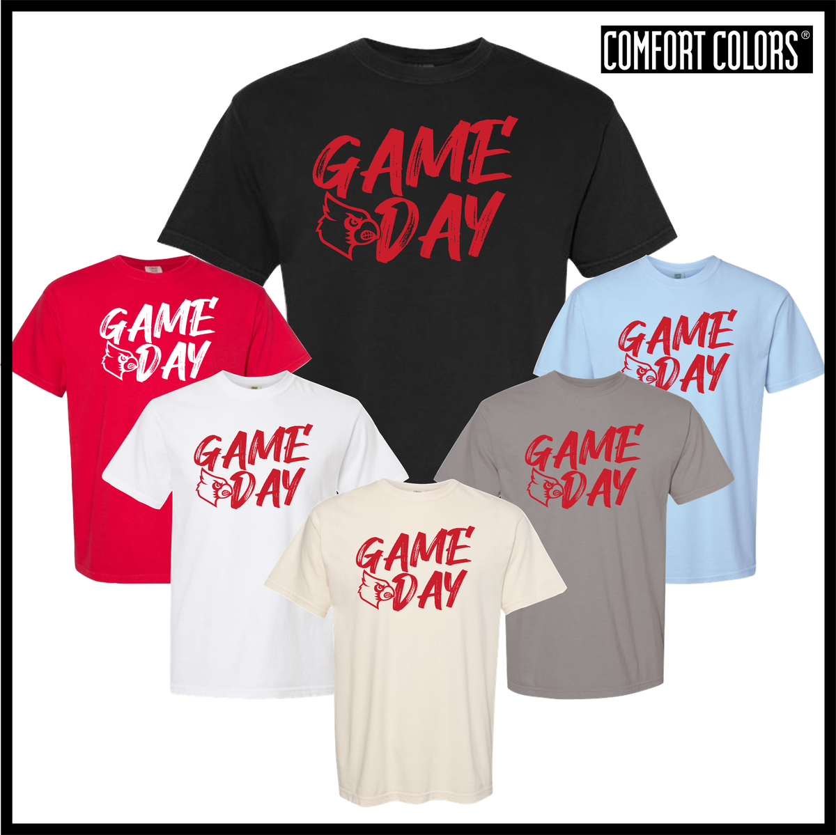 HGFCB26 Game Day Short Sleeve Comfort Colors T-Shirt