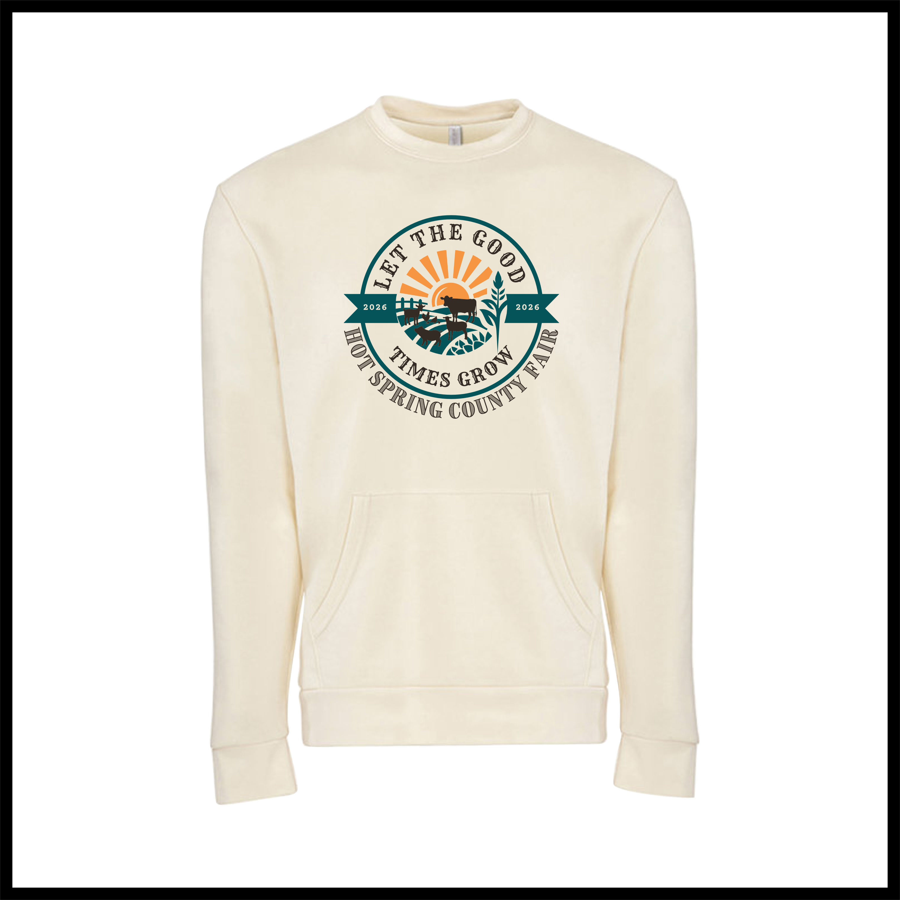 Hot Spring County Fair *POCKET* Crewneck Sweatshirt