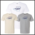 Hot Spring County Fair COUNTY LOGO Short Sleeve Ringspun Cotton T-Shirt
