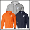 Hot Spring County Fair Cotton Blend Full Zip Hooded Sweatshirt Jacket