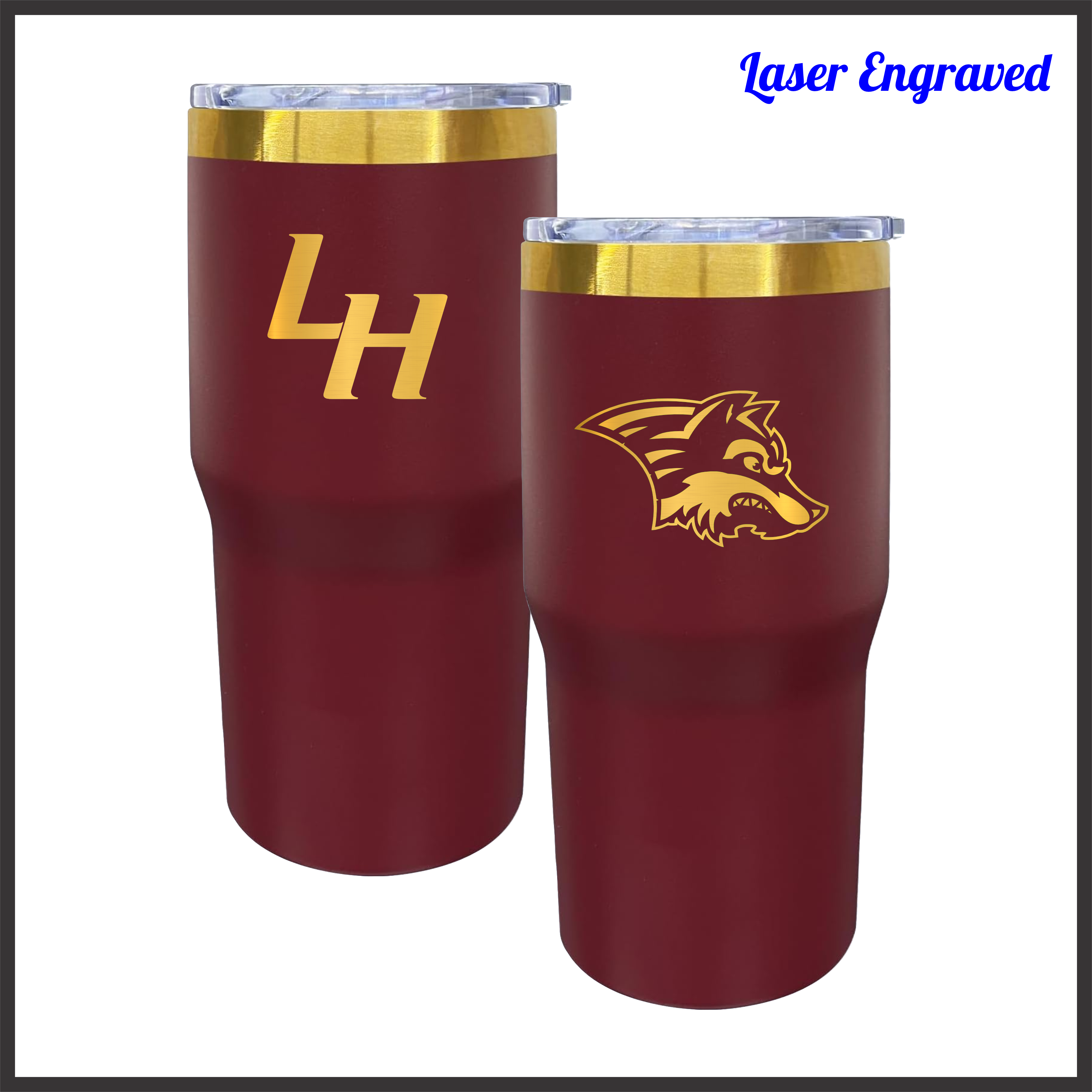 Lake Hamilton 20 oz Laser Engraved Tumbler