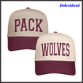 Lake Hamilton 5 Panel Block Text Cap