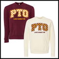 Lake Hamilton Checkered PTO *POCKET* Cotton Crewneck Sweatshirt