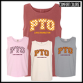 Lake Hamilton Checkered PTO Comfort Colors Tank