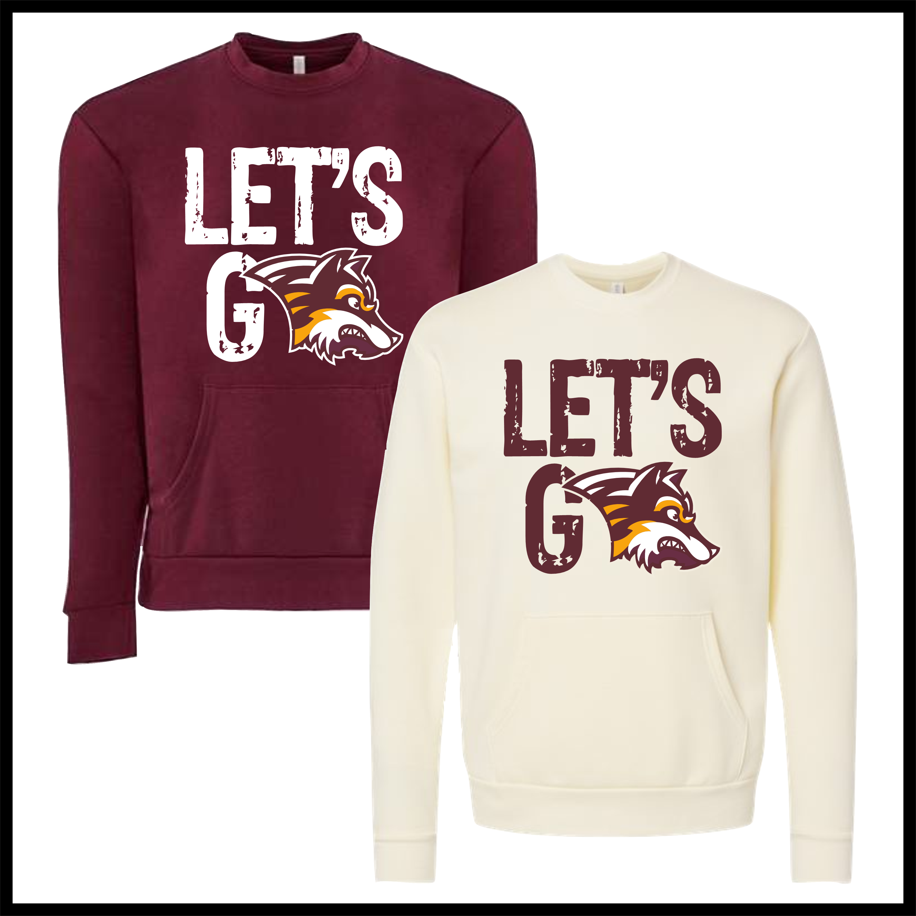 Lake Hamilton Let's Go *POCKET* Cotton Crewneck Sweatshirt