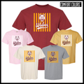 Lake Hamilton Striped Wolves Short Sleeve Comfort Colors T-Shirt