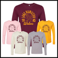Lake Hamilton Vintage Wolves Long Sleeve Ringspun Cotton T-Shirt