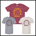 Lake Hamilton Vintage Wolves Short Sleeve Star Print Cotton T-Shirt