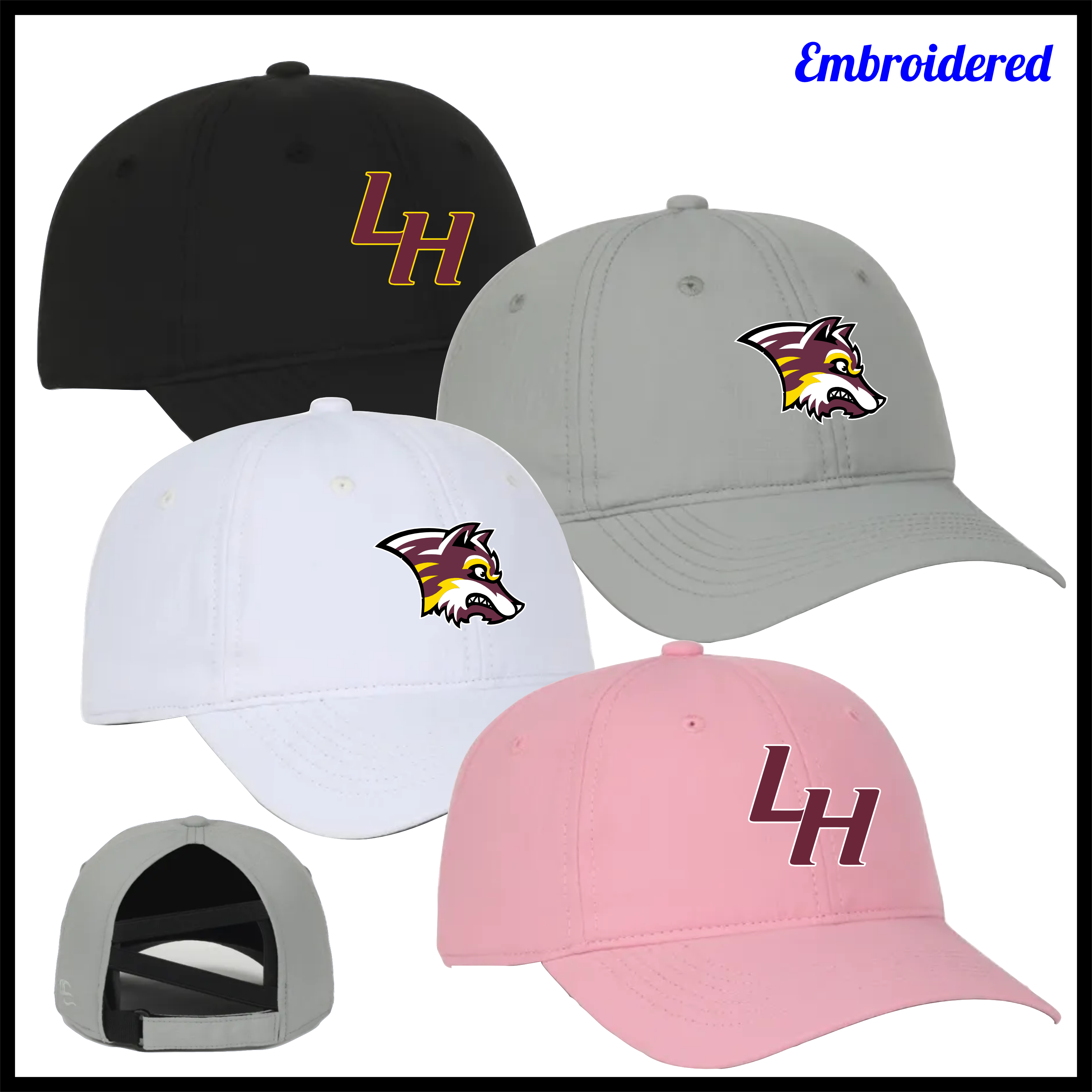 Lake Hamilton Ladies Ponytail Cap