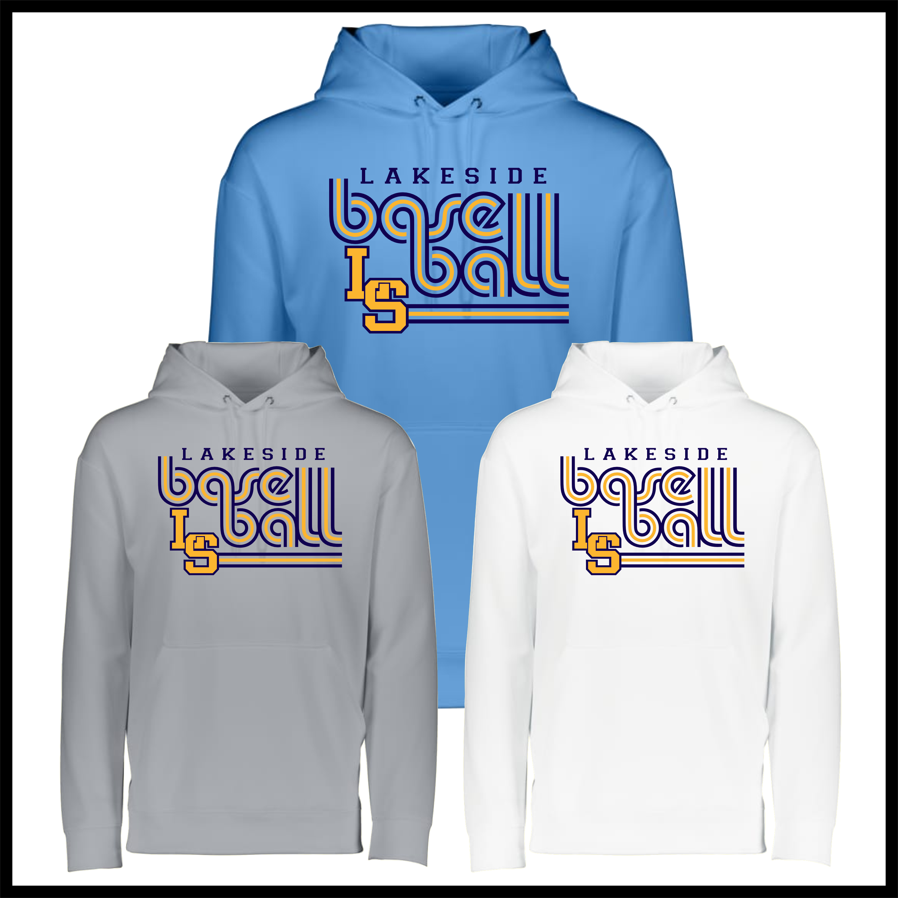 LTBA LS Baseball 100% Poly Wicking Hoodie Sweatshirt