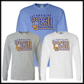 LTBA LS Baseball Long Sleeve Cotton Blend T-Shirt