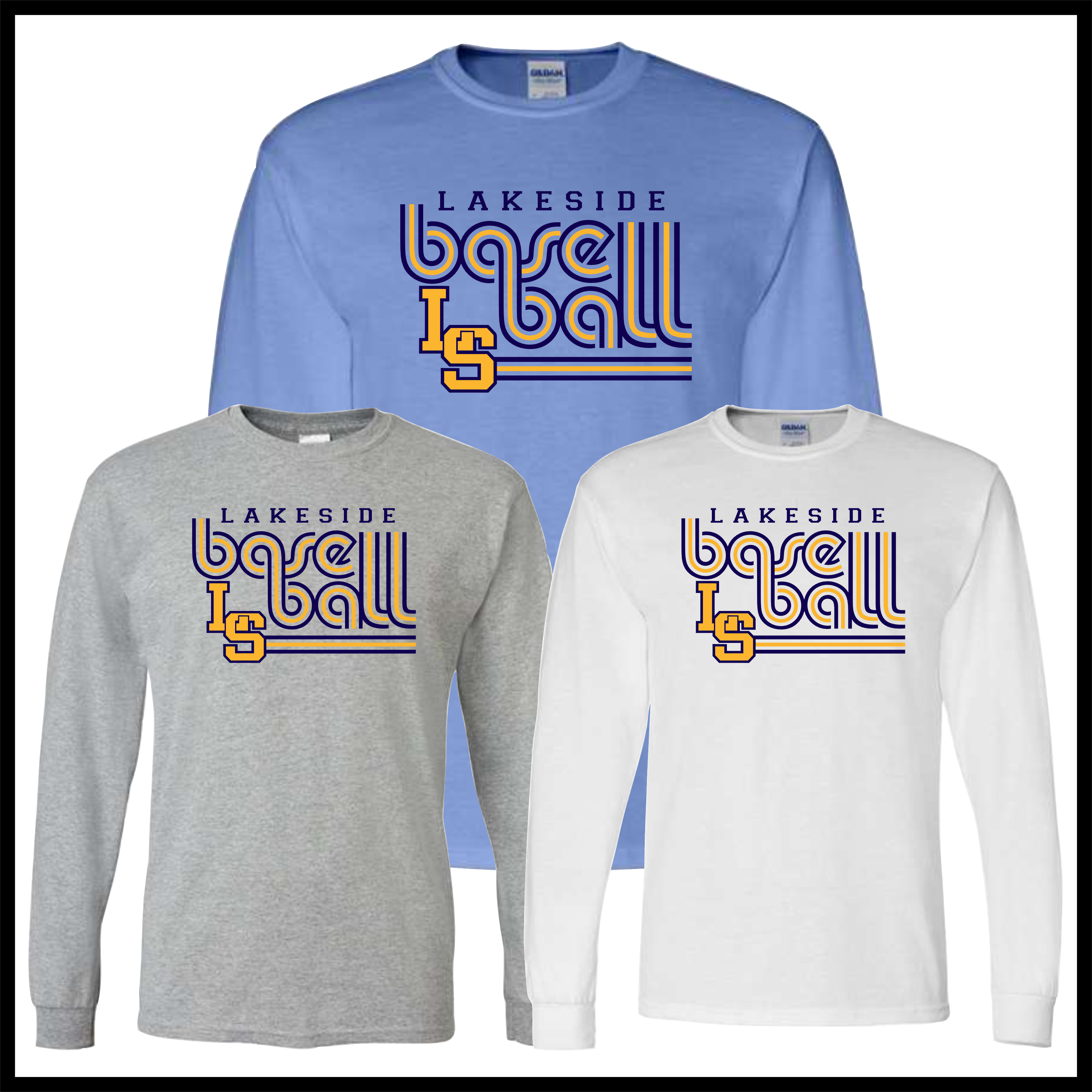 LTBA LS Baseball Long Sleeve Cotton Blend T-Shirt