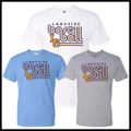 LTBA LS Baseball Short Sleeve Cotton Blend T-Shirt