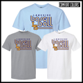 LTBA LS Baseball Short Sleeve Comfort Colors T-Shirt