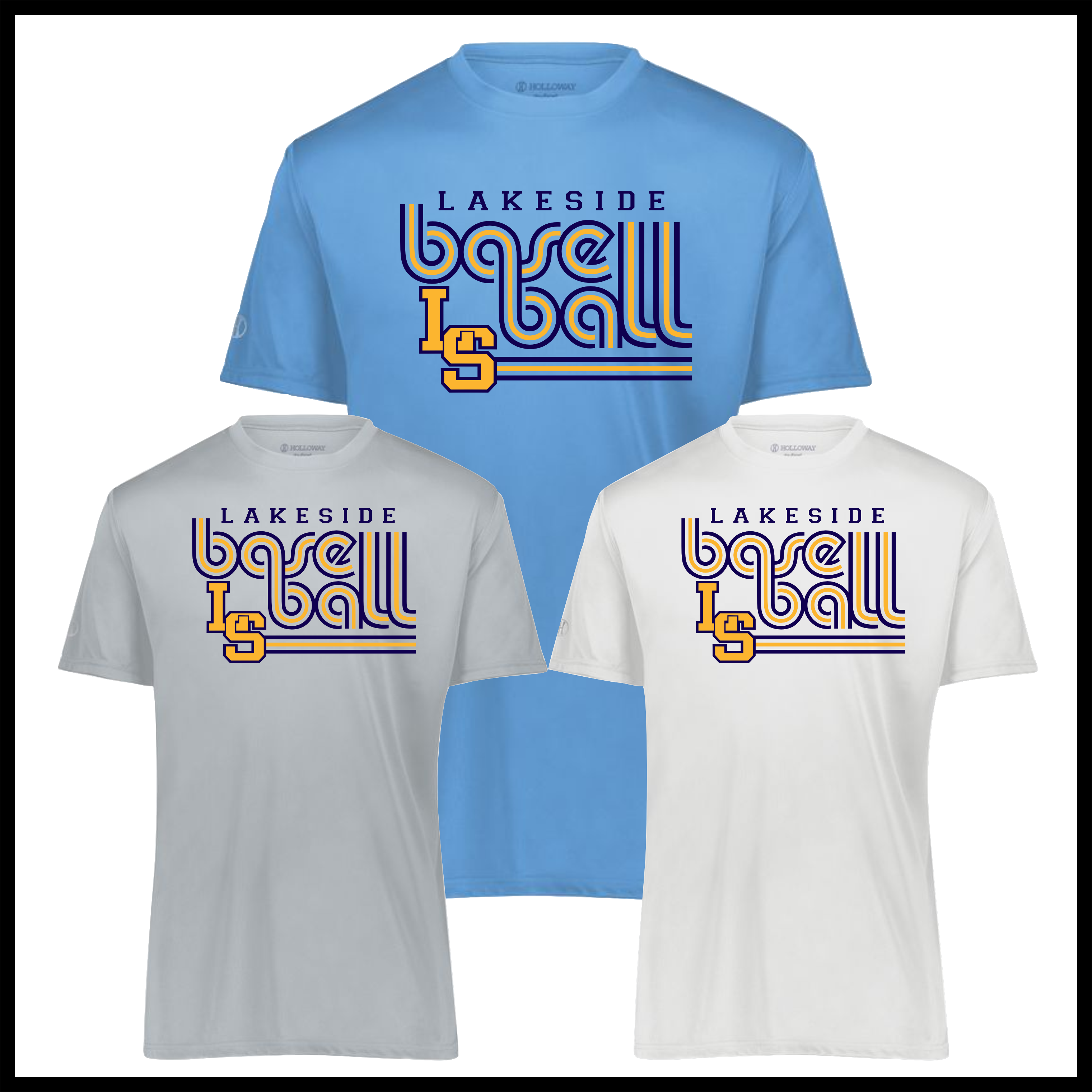 LTBA LS Baseball Short Sleeve 100% Poly Wicking T-Shirt