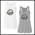 LTBA Rams Baseball Women's Flowy Racerback Tank