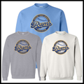 LTBA Rams Baseball Cotton Blend Crewneck Sweatshirt