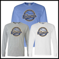LTBA Rams Baseball Long Sleeve Cotton Blend T-Shirt