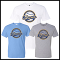 LTBA Rams Baseball Short Sleeve Cotton Blend T-Shirt