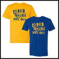 LTBA BLUE & GOLD Short Sleeve Cotton Blend T-Shirt