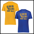 LTBA BLUE & GOLD Short Sleeve 100% Poly Wicking T-Shirt