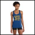 LTBA BLUE & GOLD Ladies 100% Poly Wicking Tank