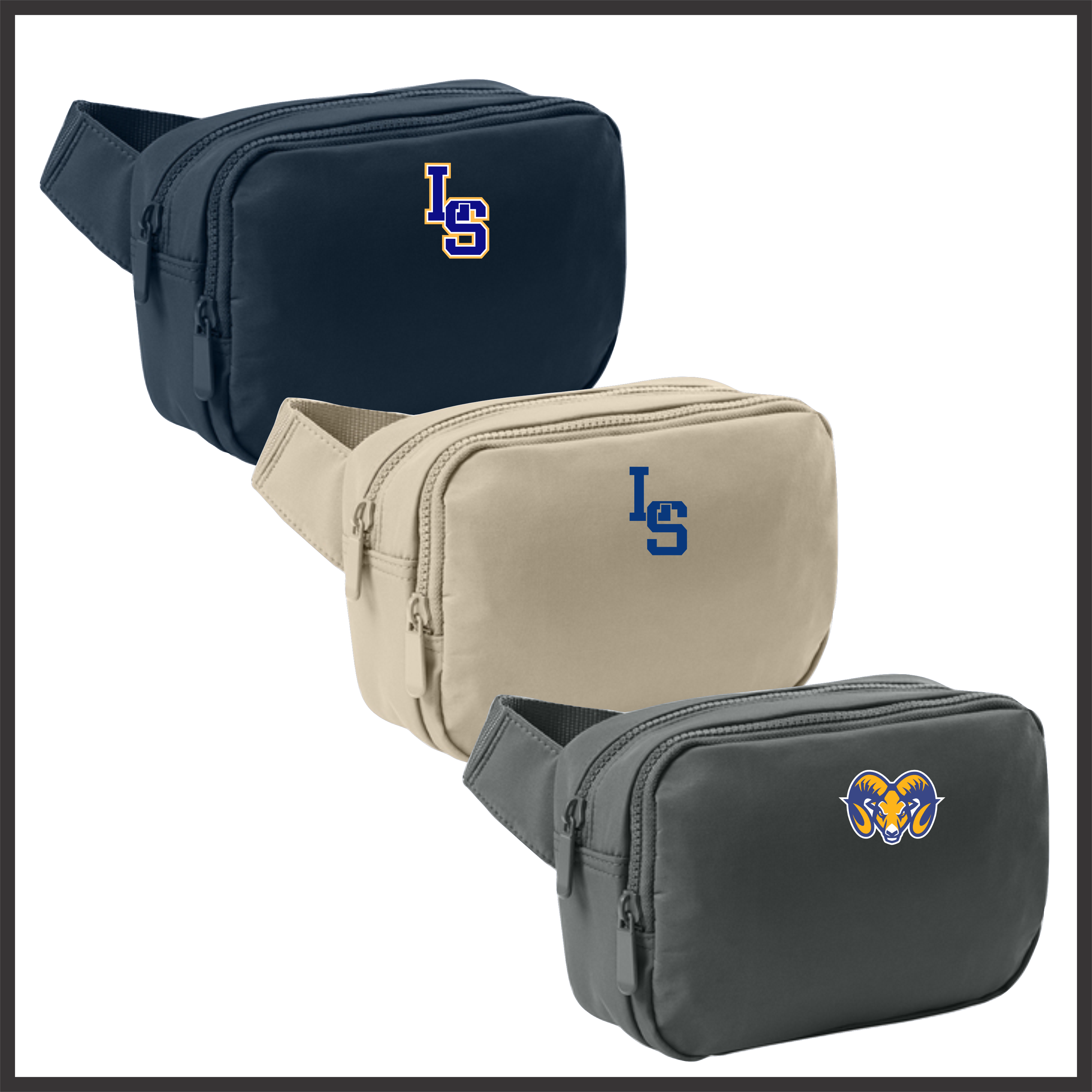 LTBA Dual Pocket Crossbody Bag