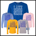 LTBA LAKE-SIDE Long Sleeve Cotton Blend T-Shirt