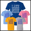 LTBA LAKE-SIDE Short Sleeve Cotton Blend T-Shirt
