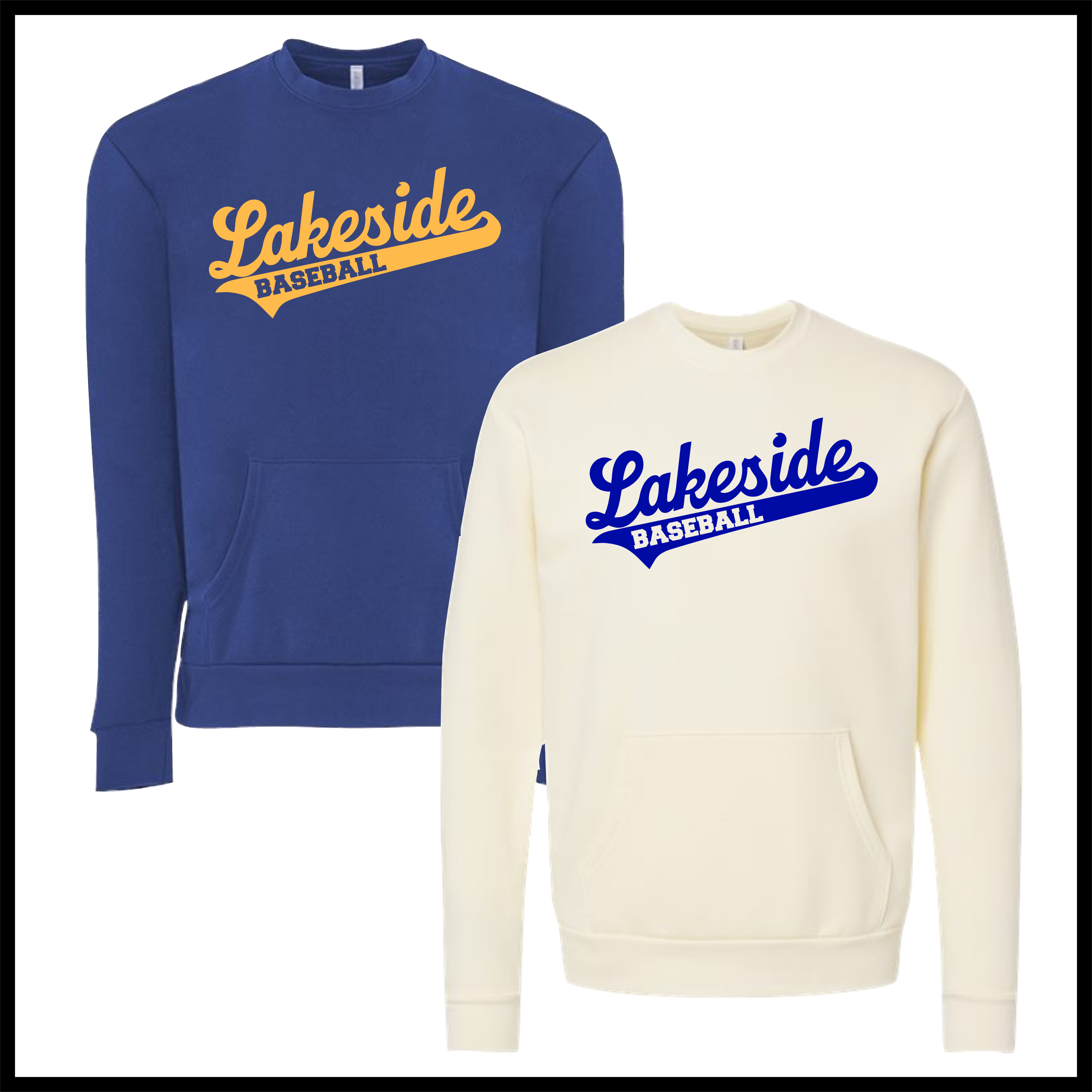 LTBA Lakeside Script Cotton Blend *POCKET* Crewneck Sweatshirt