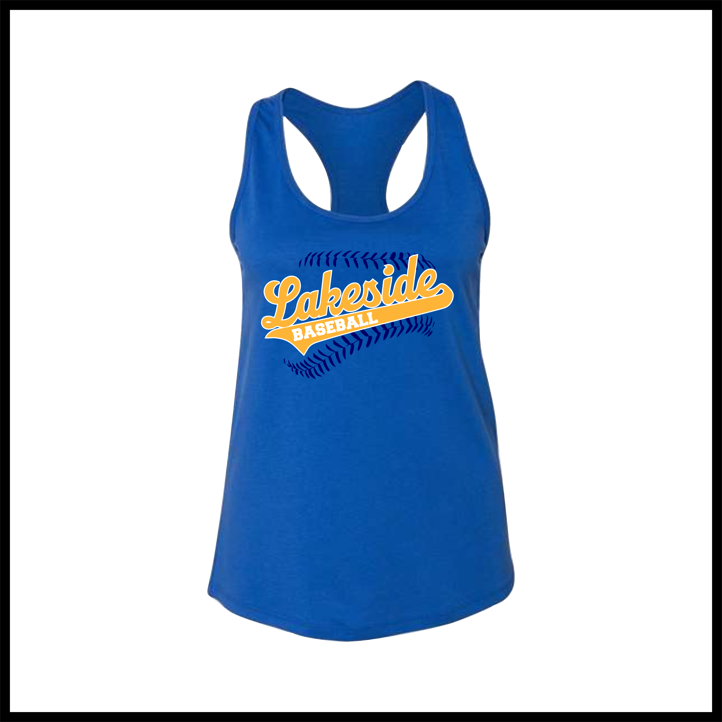 LTBA BASEBALL Ladies Cotton Tank