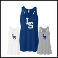 LTBA Stacked LS Women's Flowy Racerback Tank