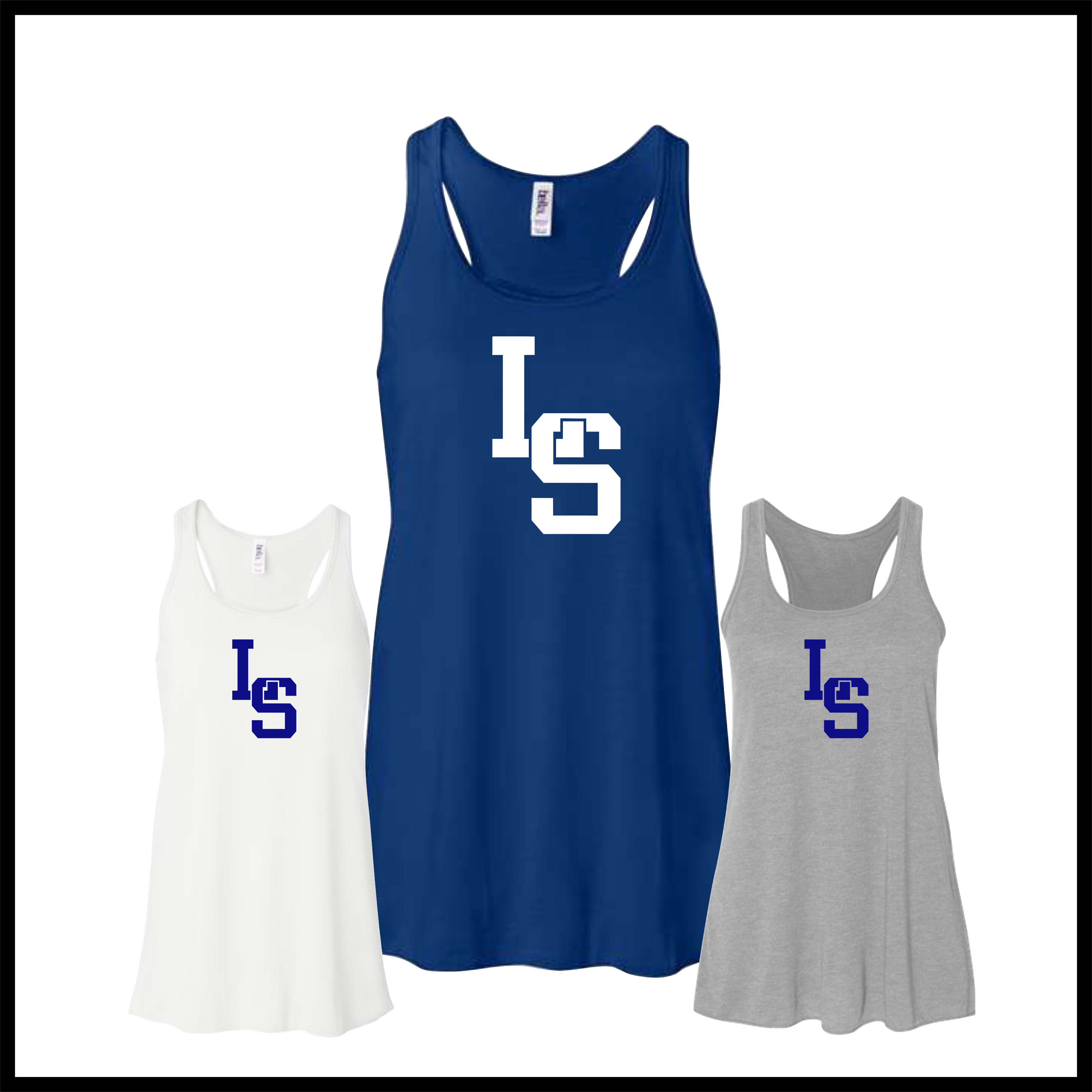 LTBA Stacked LS Women's Flowy Racerback Tank